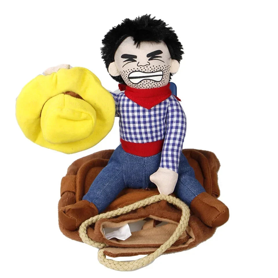 Halloween Party Dog Clothes Funny Cowboy Dressing Up Jacket Coats