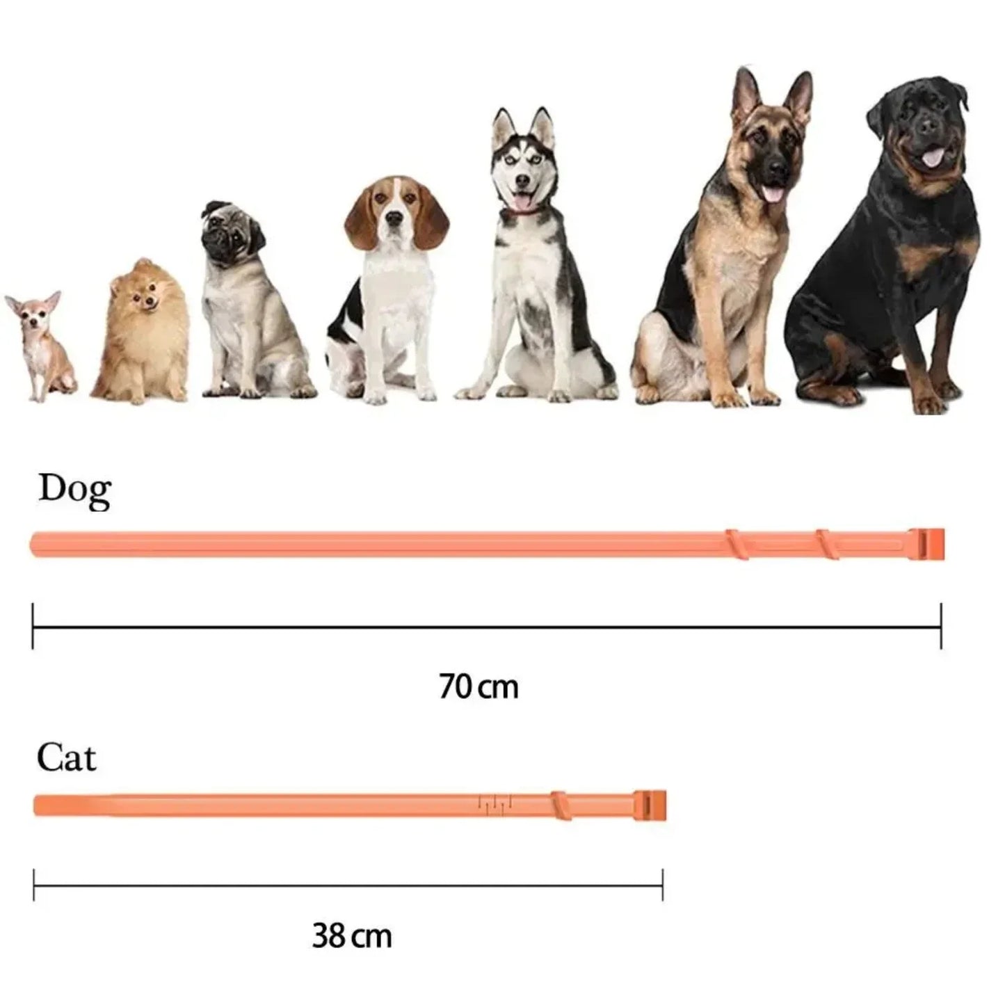 Calming Collar, Anxiety Relief, Stress Reduction, Adjustable Waterproof Dog Cat Necklace