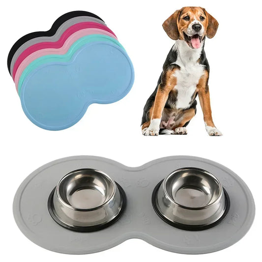 Dog/Cat Feeding Mat Cloud Shape Silicone Placement