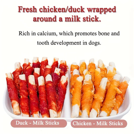 Dog Treats For Small, Medium, & Large Dog - Duck Sweet Potato, Healthy, Easily Digestible