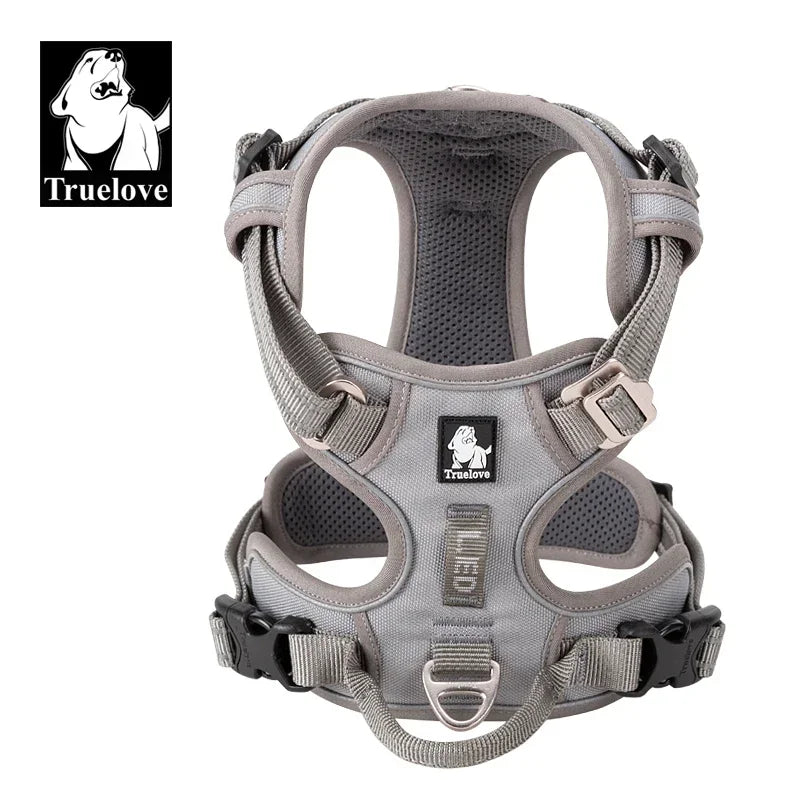 Dog Harness Camouflage Reflective Nylon Special Edition and Upgrade Version Easy to Adjust