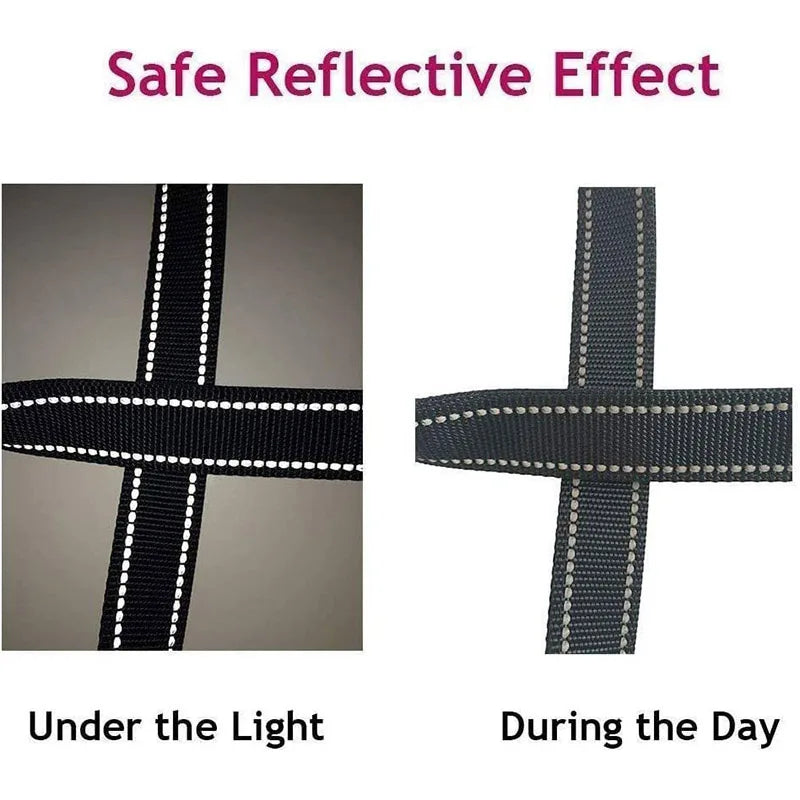 Lead Strap Lease. Night Reflection 1.2/1.5/1.8m Pet Walking Training Leash