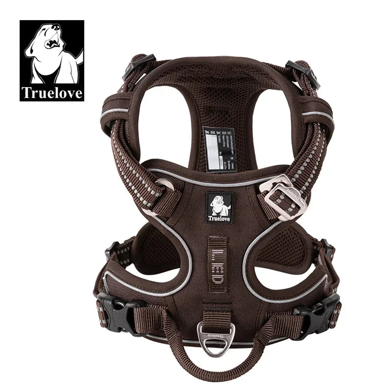 Dog Harness Camouflage Reflective Nylon Special Edition and Upgrade Version Easy to Adjust