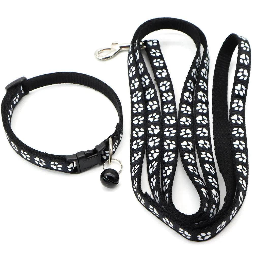 Dog/Cat Leash. Adjustable Leash and Collar for your Puppy. Outdoor Walking