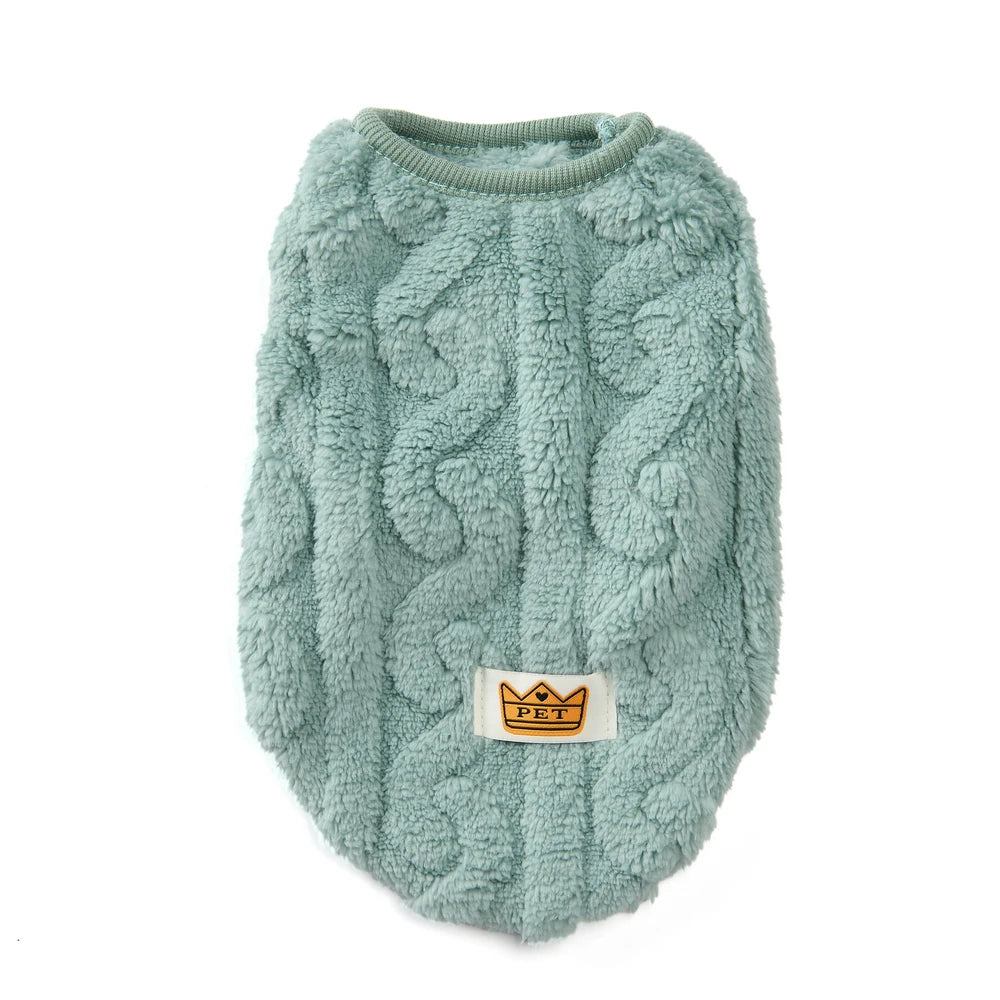 Fleece Dog Jacket For Small Medium Dogs Cats. Autumn Winter Vest Clothing