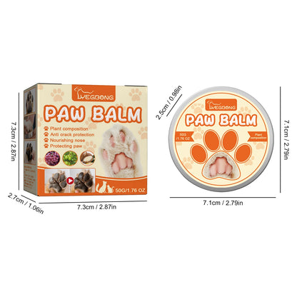 Paw Moisturizing Balm for Cats/Dogs Nourish Nose Protection Cracking Skin Soothe Repair Dryness