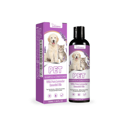 Pet Shampoo Conditioner Softening Relieve Itching Ph Balance Cleaning Dry Skin Relief Pet