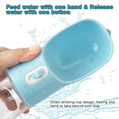 Portable Pet Drinking water Feeder Bowl Outdoor Walking Travel Supplies