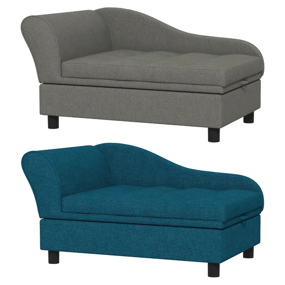 Dog Sofa for Small Medium Dogs with Storage