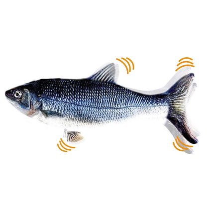 Cat Toy Fish Interactive Electric Floppy Fish USB Charger Realistic