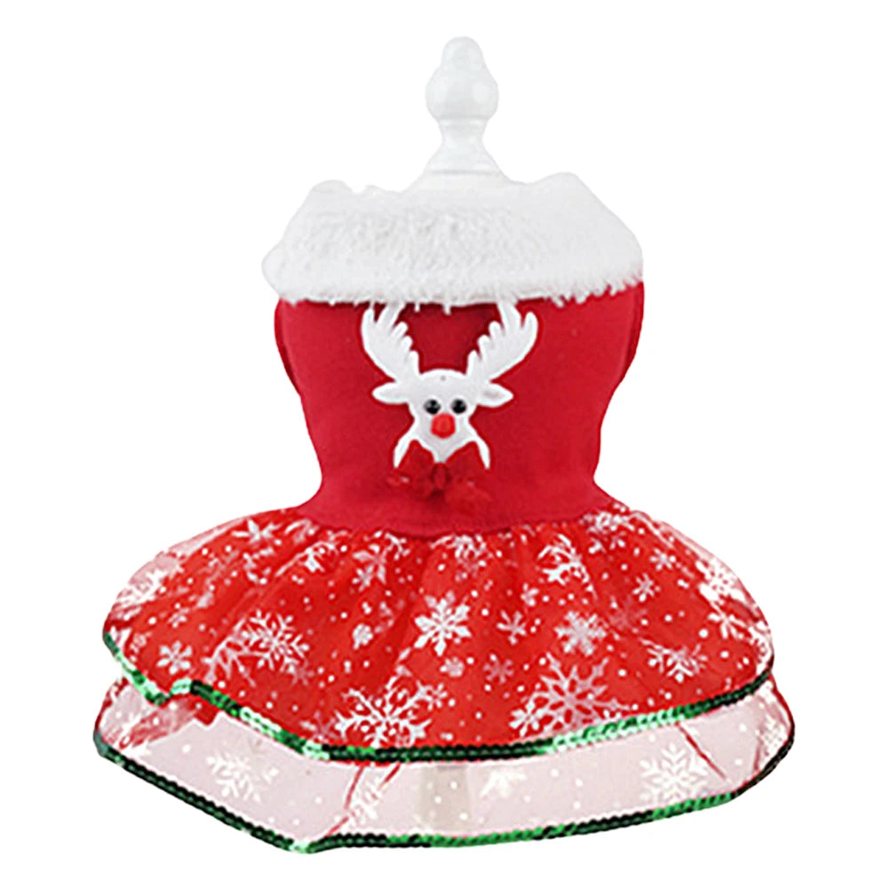 Christmas Costume Skirt Holiday Thermal Clothes Christmas Theme