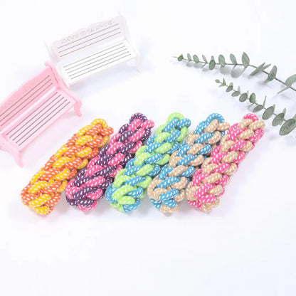 Interactive Cotton Rope Mini Toys.  Ball for Dogs. Chew Toy for Large Small Dogs
