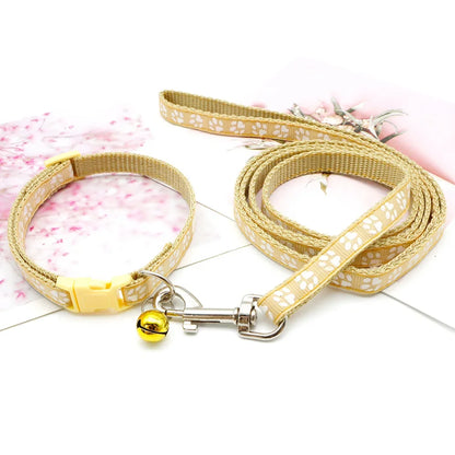 Dog/Cat Leash. Adjustable Leash and Collar for your Puppy. Outdoor Walking