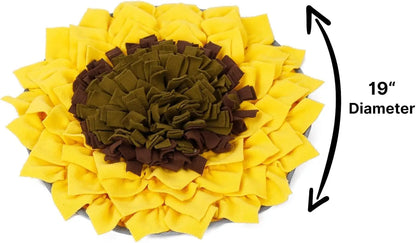Interactive Puzzle Feeding Mat, Snuffle Mat for Dogs, Foraging Skills
