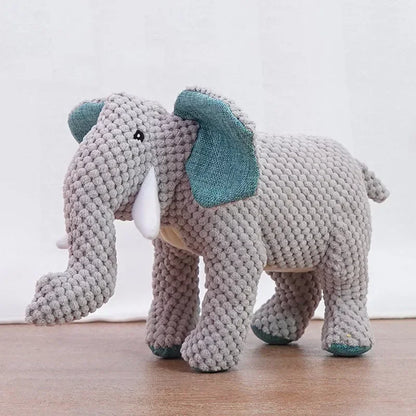 These Squeaky Plush Pet Toys feature fun animal shapes and durable designs, perfect for medium to large dogs who love to chew, play, and stay entertained.