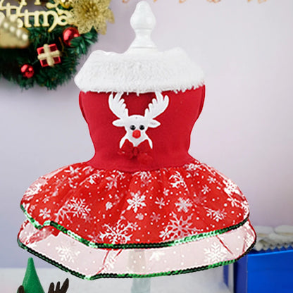 Christmas Costume Skirt Holiday Thermal Clothes Christmas Theme