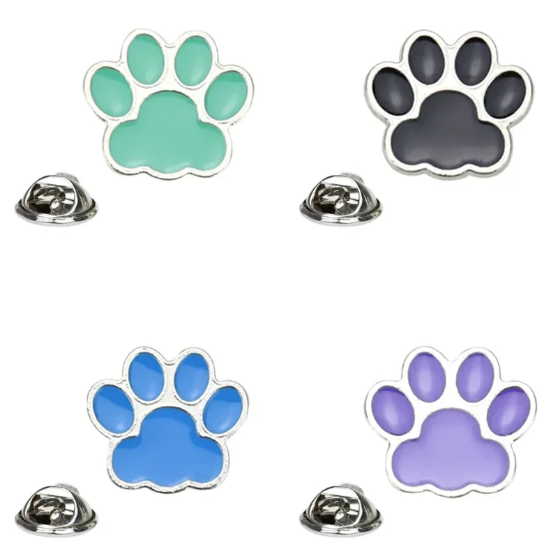 Pet Claws Pin for Bags, Badges. Brooches Button Footprints