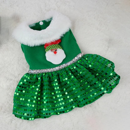 Christmas Costume Skirt Holiday Thermal Clothes Christmas Theme