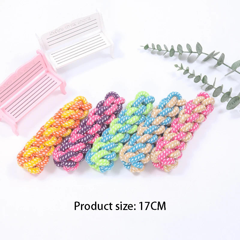 Interactive Cotton Rope Mini Toys.  Ball for Dogs. Chew Toy for Large Small Dogs