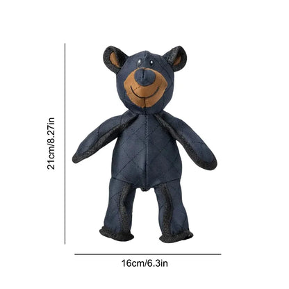 Mighty Bear Pet Sound Making Toy Plush Interactive Toy Grinding Cleaning Teeth