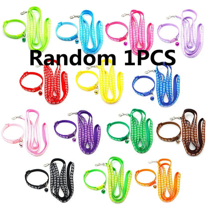 Dog/Cat Leash. Adjustable Leash and Collar for your Puppy. Outdoor Walking