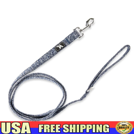 Durable Space Dye Dog Leash 6Ft Long Comfortable Padded Handle Clip Collar Harness Ideal Walks Playdates Vet Visits