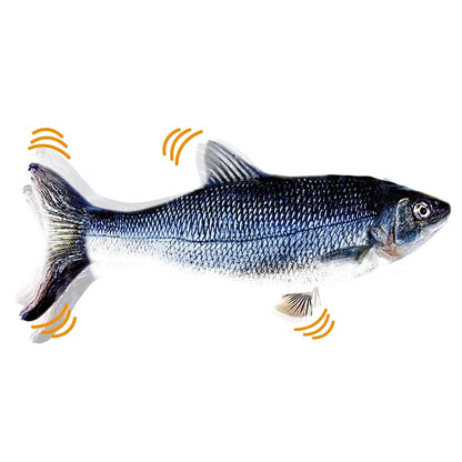 Cat Toy Fish Interactive Electric Floppy Fish USB Charger Realistic
