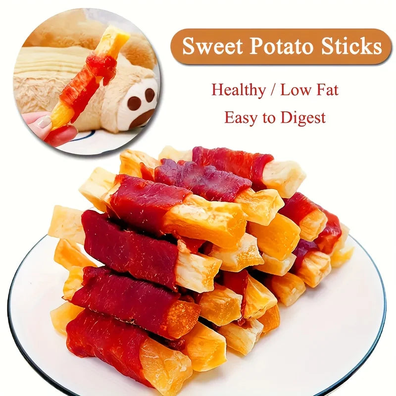 Dog Treats For Small, Medium, & Large Dog - Duck Sweet Potato, Healthy, Easily Digestible