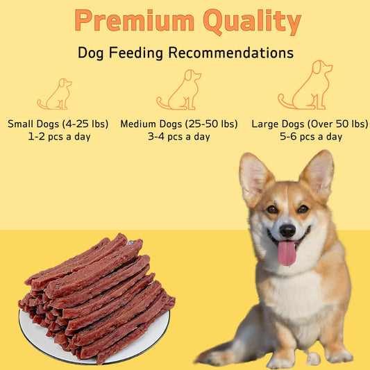 Soft Chew Dog Treats For Small, Medium And Large Dogs, Dried Milk Chicken/Duck Sticks, Healthy