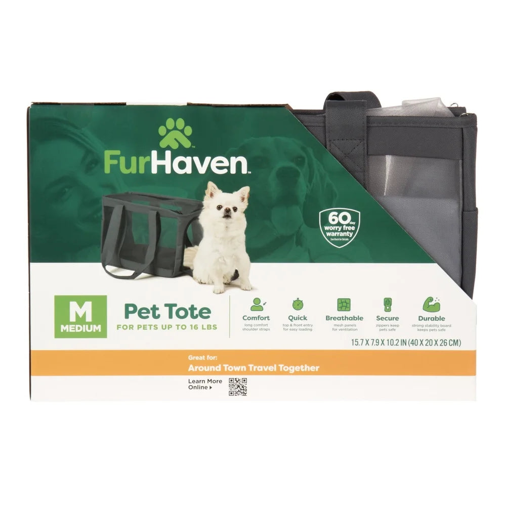 Durable Mesh Soft-Sided Pet Tote Carrier Small Dogs and Cats with Secure Zippers and Comfort Straps Ideal Travel