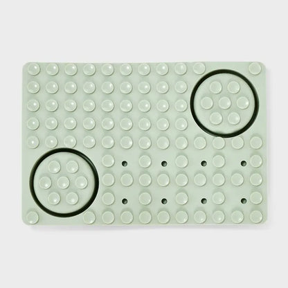 Slow Lick Mat for Dogs Silicone Feeding Mat with Textured Bowls BPA Free Interactive