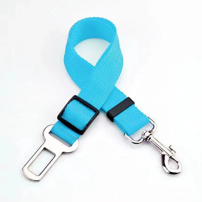 Dog Car Seat Belt. Travel Pets Accessories Dog Leash Collar Breakaway