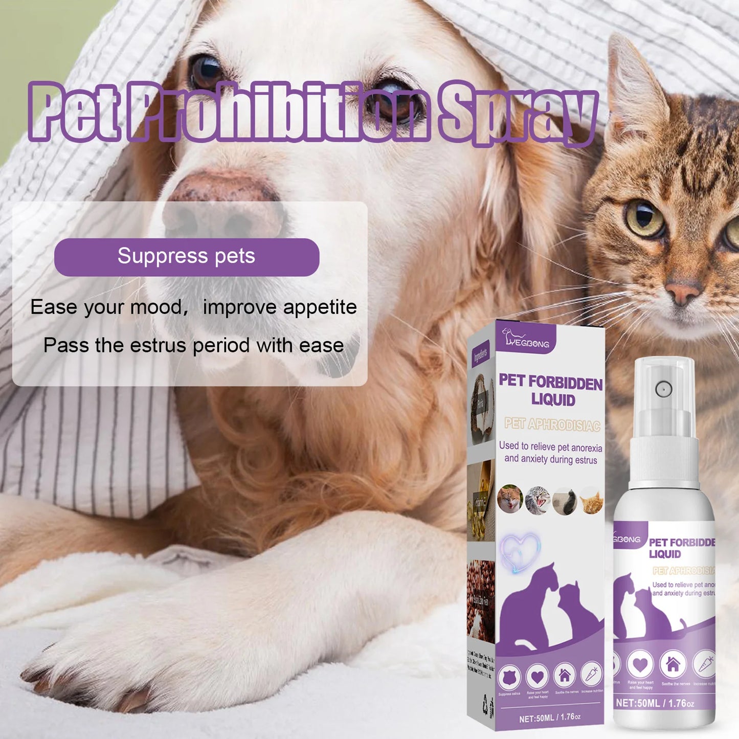 Calming Spray For Dogs Safe Healthy Anti-anxiety
