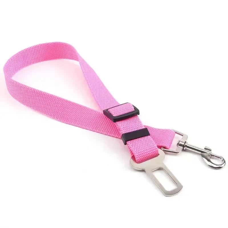 Dog Car Seat Belt. Travel Pets Accessories Dog Leash Collar Breakaway