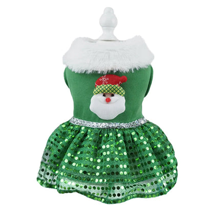 Christmas Costume Skirt Holiday Thermal Clothes Christmas Theme