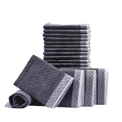 100/50/40/20PCS Absorbent, disposable Puppy Training Pee Pads Quick Dry Bamboo Charcoal Surface Mat Clean Cushion