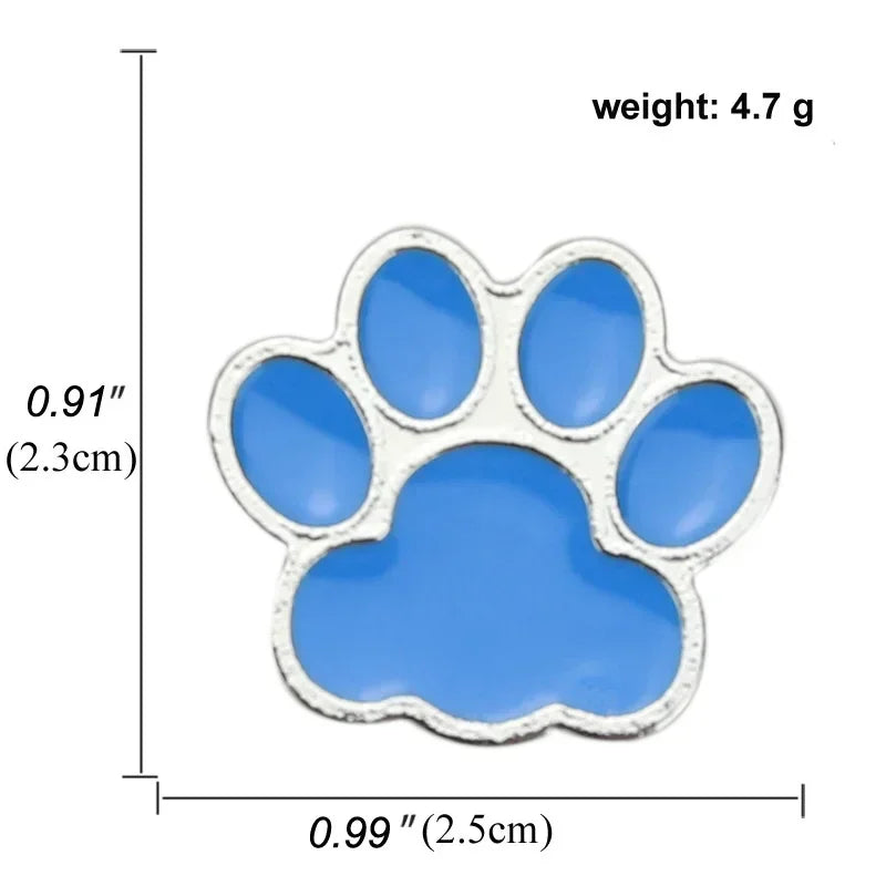 Pet Claws Pin for Bags, Badges. Brooches Button Footprints