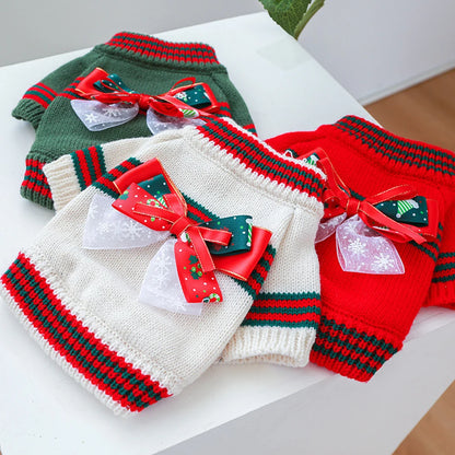 Knitted Cat/Dog Sweater Autumn Winter Warm Costumes Apparels Coats