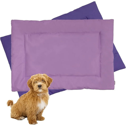 Chew Resistant Dog Crate Mat Waterproof Padded Machine Washable Durable Nylon All Breeds