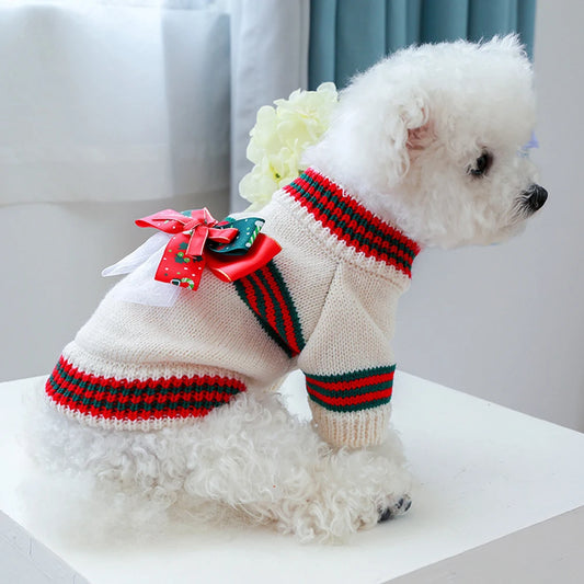 Knitted Cat/Dog Sweater Autumn Winter Warm Apparels Coats