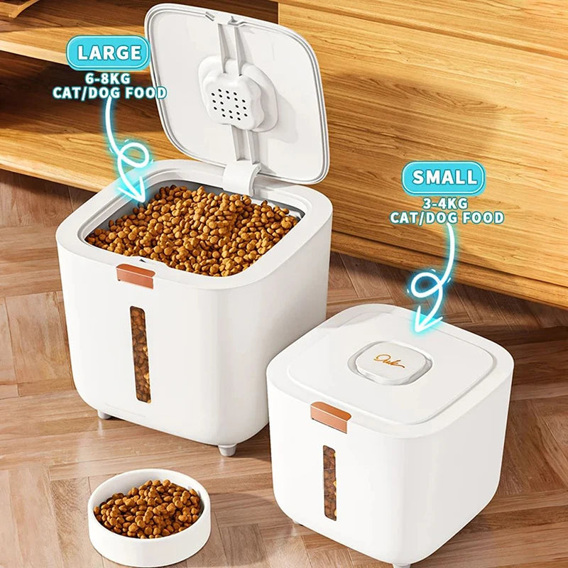 Large storage barrel. Food sealed, moisture-proof