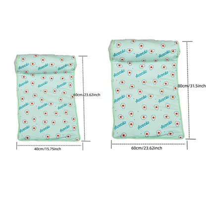 Cooling Summer Mat For Dogs Cat.   Blanket Sofa Breathable. Washable