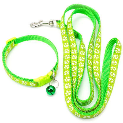 Dog/Cat Leash. Adjustable Leash and Collar for your Puppy. Outdoor Walking