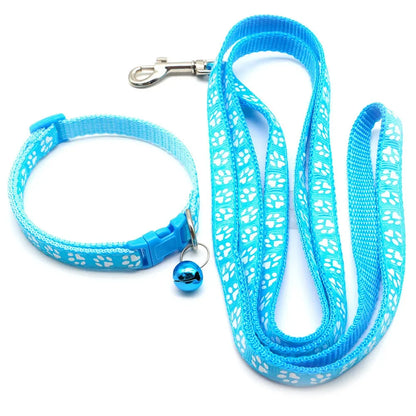 Dog/Cat Leash. Adjustable Leash and Collar for your Puppy. Outdoor Walking