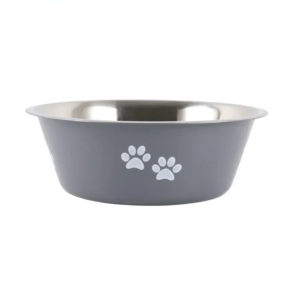 Cute Dog Bowls for Medium/Large Dogs Stainless Steel Elevated Raised