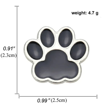 Pet Claws Pin for Bags, Badges. Brooches Button Footprints