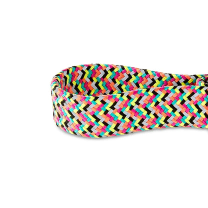 Reflective Adjustable Dog Collar Small Multi Color Chevron Pattern Easy Leash Attachment Safe Night Visibility Comfortable Fit