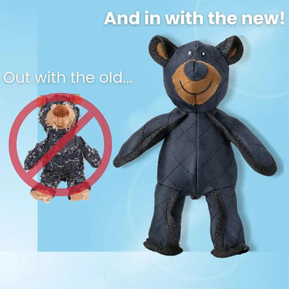 Mighty Bear Pet Sound Making Toy Plush Interactive Toy Grinding Cleaning Teeth