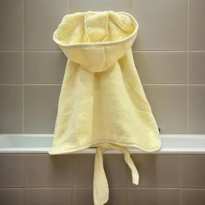 Soft Drying Bathrobes For Pets. Hoodies Super Absorbent Cleaning Necessary