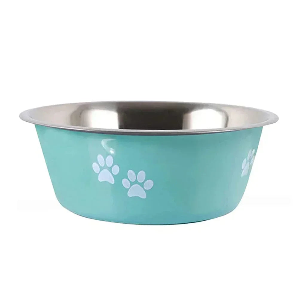 Cute Dog Bowls for Medium/Large Dogs Stainless Steel Elevated Raised